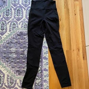 lululemon mesh leggings, size 4
